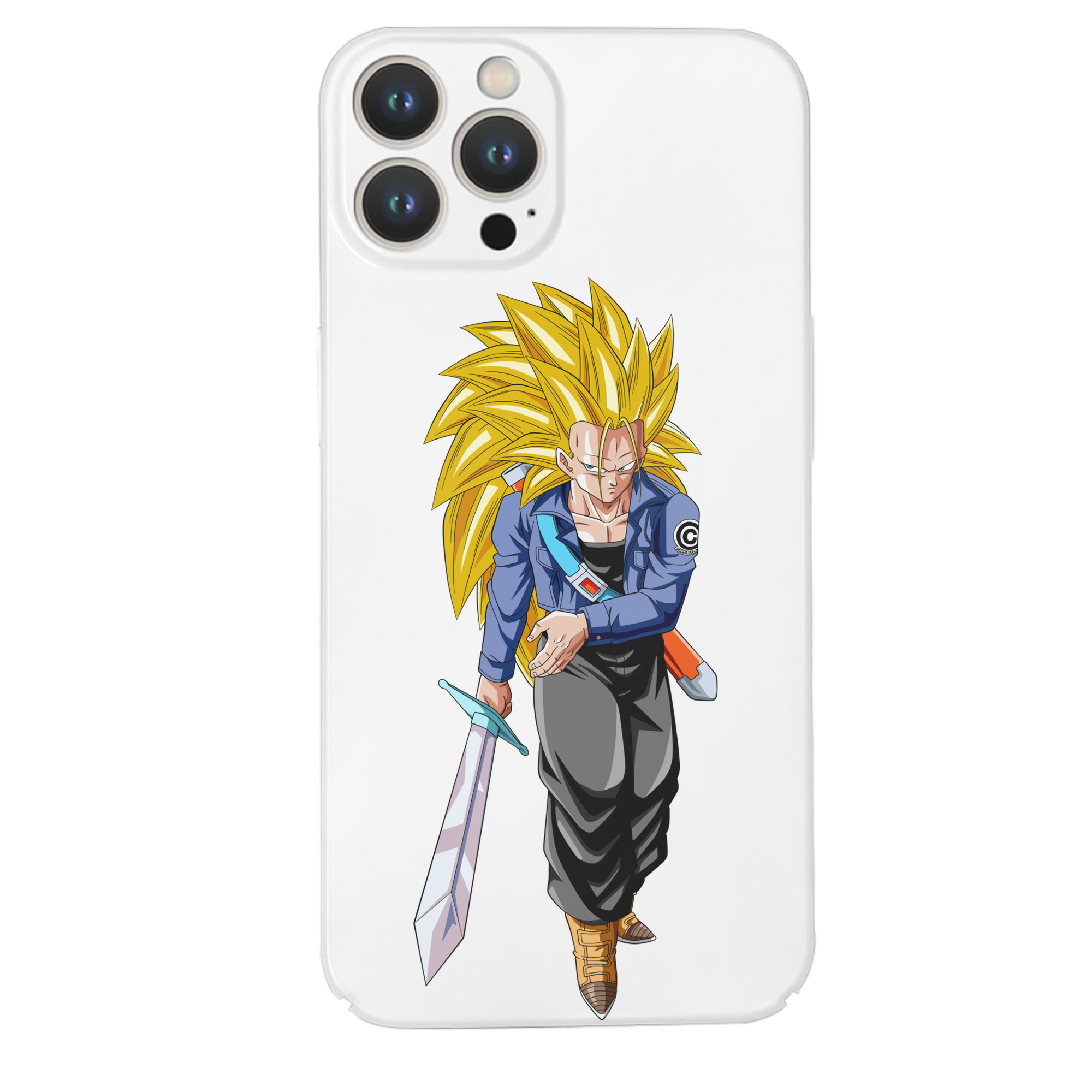 （画像用） ドラゴンボール トランクス（Torankusu）DRAGON BALL Trunks 【iPhone 14シリーズ対応】ハードケース
